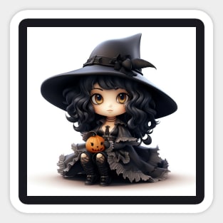 Witch girl Sticker